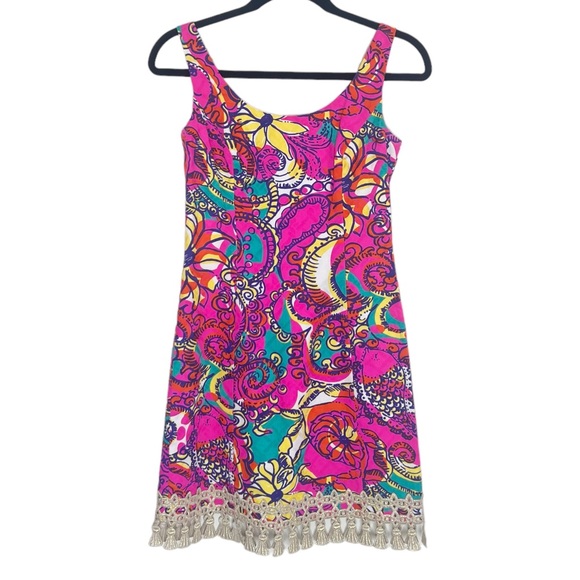 Lilly Pulitzer Dresses & Skirts - Lilly Pulitzer Eaton Shift Dress Sea and be Seen Size 00